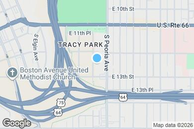 Map image of the property - 1229 S Owasso Ave