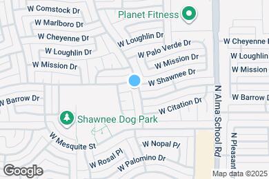 Map image of the property - 2528 N Central Dr