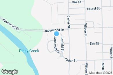 Map image of the property - 1809 Roosevelt St