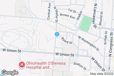 Map image of the property - 20 S Shafer St