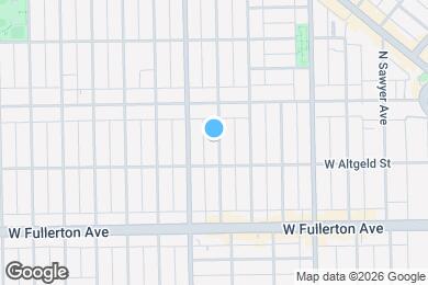 Map image of the property - 2520 N Drake Ave