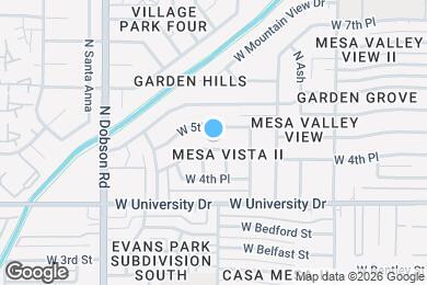 Map image of the property - 1810 W 5th St
