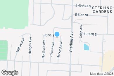 Map image of the property - 11009 E 51 St S