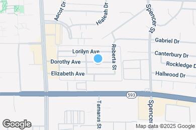 Map image of the property - 1483 Dorothy Ave