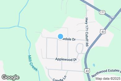 Map image of the property - 5207 Pinedale Dr
