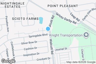Map image of the property - 4841 Stoneybrook Blvd