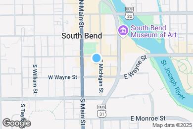 Map image of the property - Robertson's Senior Apartments