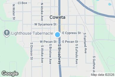 Map image of the property - 224 S Broadway