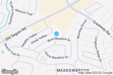 Map image of the property - 8203 Maple Meadow Dr
