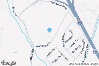 Map image of the property - 806 Bristol Dr