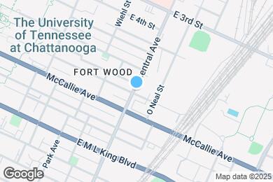 Map image of the property - 1001 Oak St