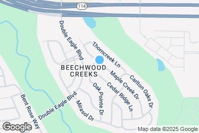 Map image of the property - 2812 Maple Creek Dr