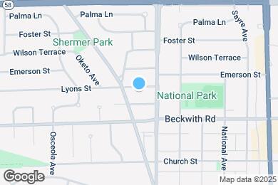 Map image of the property - 7219 Lyons St