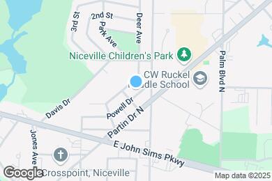 Map image of the property - 720 Powell Dr