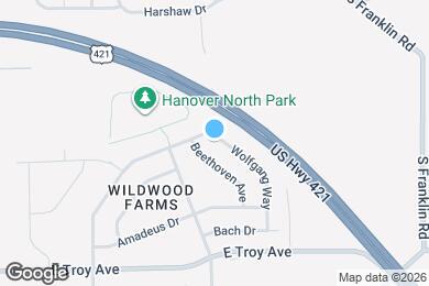 Map image of the property - 2808 Wolfgang Way