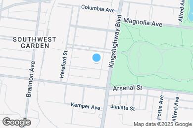 Map image of the property - 4933 Odell St