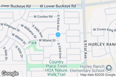 Map image of the property - 9308 W Miami St