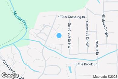 Map image of the property - 936 Heatherstone Dr