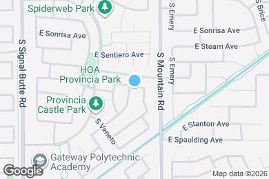 Map image of the property - 4823 S Grenoble