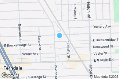 Map image of the property - 541 E Breckenridge St