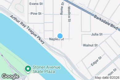 Map image of the property - 513 Rome St