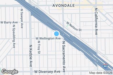 Map image of the property - 3001 N Whipple St