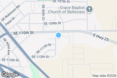 Map image of the property - 6700 SE 110th St