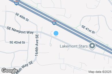 Map image of the property - 16536 SE Newport Way