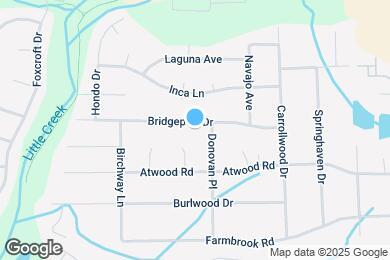 Map image of the property - 2812 Bridgeport Dr