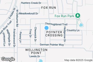 Map image of the property - 9029 Quarter Horse Ln