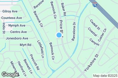 Map image of the property - 5692 Bannock Cir