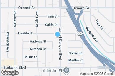Map image of the property - 5763 Laurel Canyon Blvd