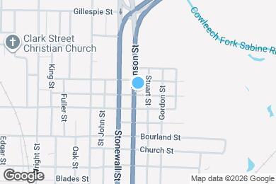 Map image of the property - 1615 Johnson St