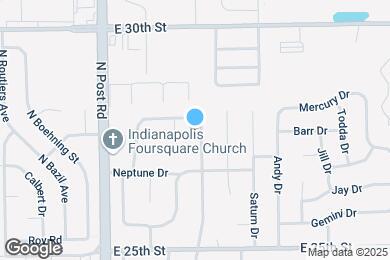 Map image of the property - 2724 Constellation Dr