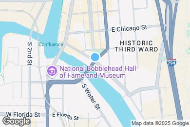 Map image of the property - 311 E Erie St