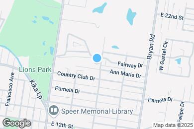 Map image of the property - 1707 Highland Park Ave