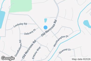 Map image of the property - 2876 Old Norcross Rd