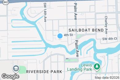 Map image of the property - 1225 SW 4th Ct