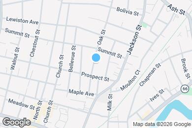 Map image of the property - 69 Oak St