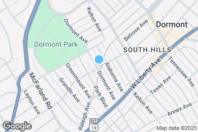 Map image of the property - 1500 Dormont Ave