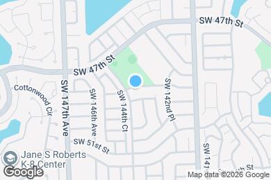 Map image of the property - 14364 SW 48th Ln