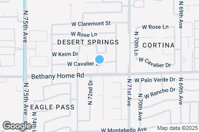 Map image of the property - 7215 W Cavalier Dr