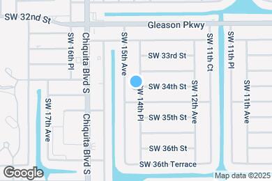 Map image of the property - 3406 SW 14th Pl