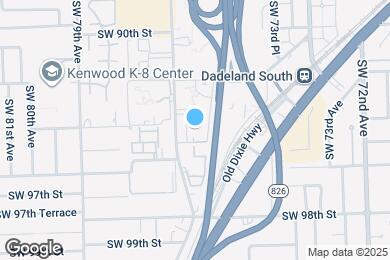 Map image of the property - 9375 SW 77th Ave