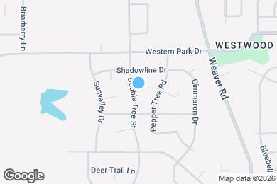 Map image of the property - 4420 Double Tree St