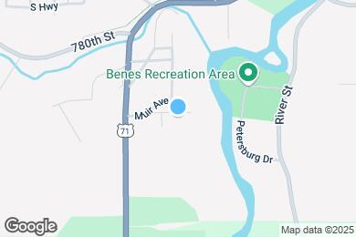 Map image of the property - River Bluff Townhomes