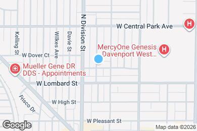 Map image of the property - 1626 Florence Ln