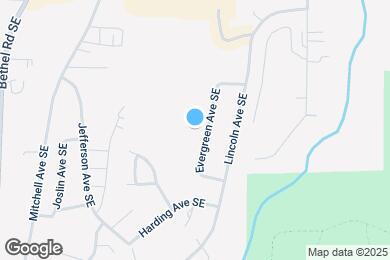 Map image of the property - 2186 Evergreen Ave SE