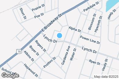 Map image of the property - 4701 Lynch Dr