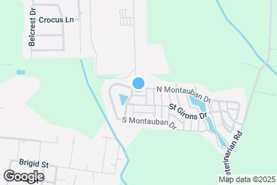 Map image of the property - 505 N Montauban Dr
